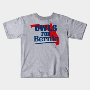 Owls For Bernie Kids T-Shirt